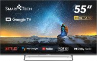 Телевізор Smart Tech 55" 2V 4K Ultra HD Google TV (55UG02V) 