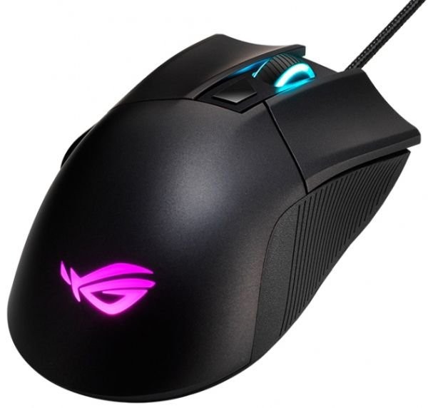 Миша Asus ROG Gladius II Core USB Black (90MP01D0-B0UA00)  Фото №2