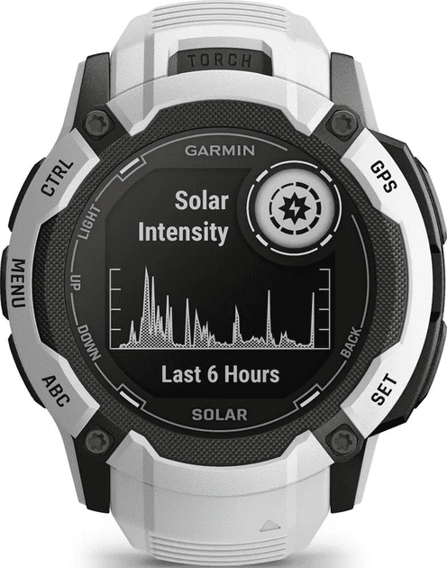 Смарт-часы Garmin Instinct 2X Solar Whitestone (010-02805-14/04/44)  Фото №0