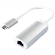 Мережева карта GbE Satechi Type-C Ethernet Adapter Silver (ST-TCENS) 