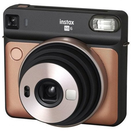 Фотокамера мгновенной печати Fujifilm Instax Square SQ6 Gold  Фото №0