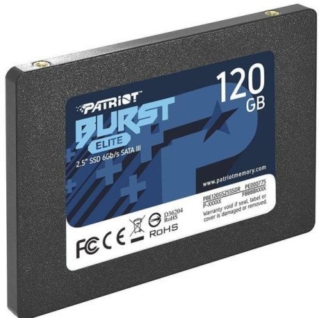 SSD накопитель PATRIOT Burst Elite 120 GB (PBE120GS25SSDR)  Фото №0