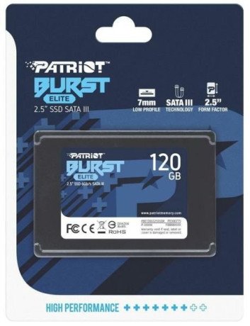 SSD накопитель PATRIOT Burst Elite 120 GB (PBE120GS25SSDR)  Фото №2