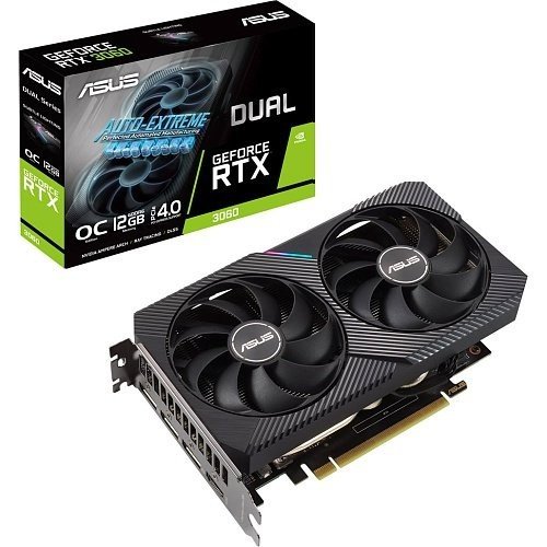 Відеокарта Asus DUAL-RTX3060-O12G-V2  Фото №0