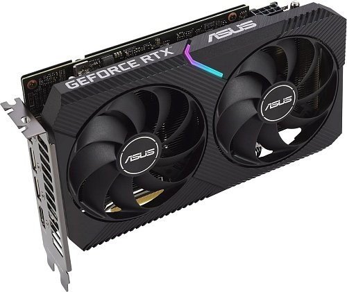 Відеокарта Asus DUAL-RTX3060-O12G-V2  Фото №1