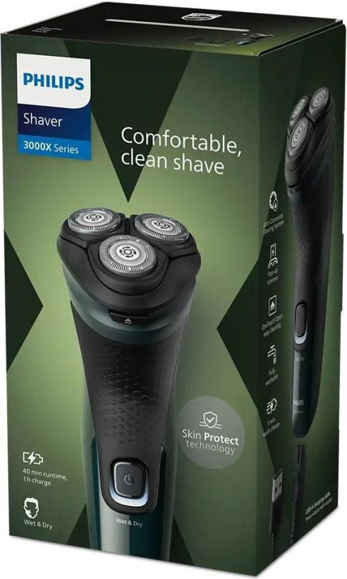 Електробритва чоловіча Philips Shaver Series 3000X X3002/00  Фото №0