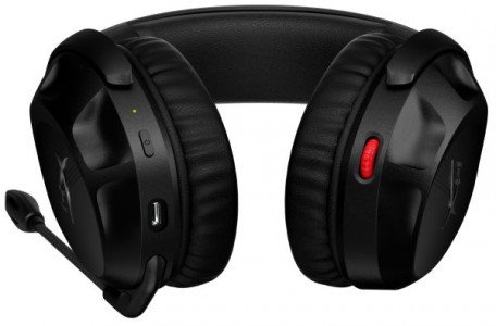 Наушники с микрофоном HyperX Cloud Stinger 2 Wireless Black (676A2AA)  Фото №5