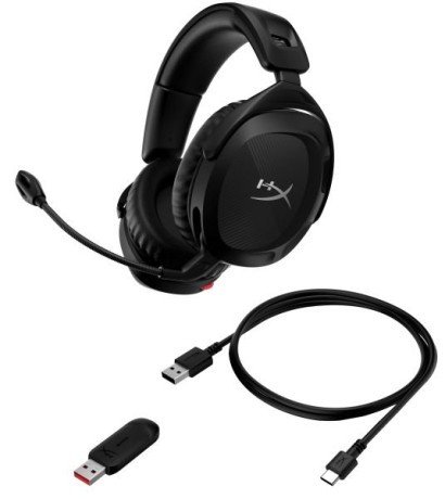 Навушники з мікрофоном HyperX Cloud Stinger 2 Wireless Black (676A2AA)  Фото №6