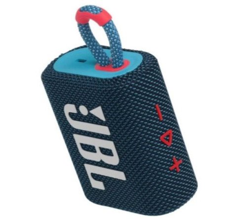 Портативная колонка JBL Go 3 Blue Coral (JBLGO3BLUP)  Фото №4