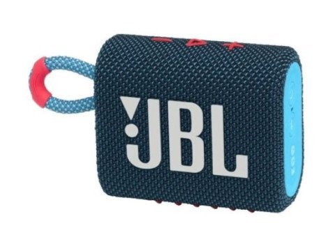 Портативная колонка JBL Go 3 Blue Coral (JBLGO3BLUP)  Фото №6