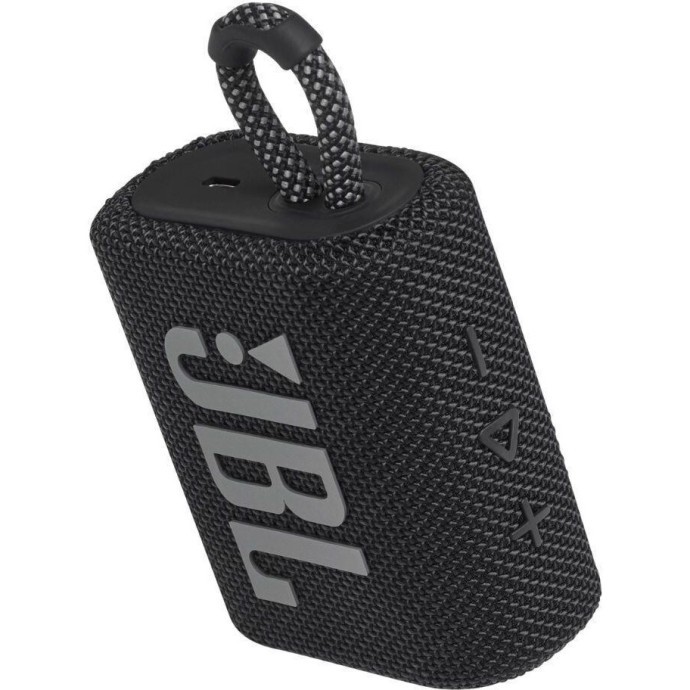 Портативна колонка JBL Go 3 Black (JBLGO3BLK)  Фото №5