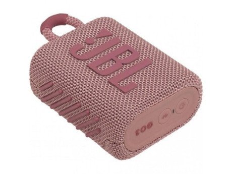 Портативная колонка JBL Go 3 Pink (JBLGO3PINK)  Фото №0