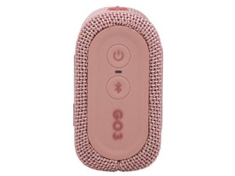 Портативная колонка JBL Go 3 Pink (JBLGO3PINK)  Фото №3