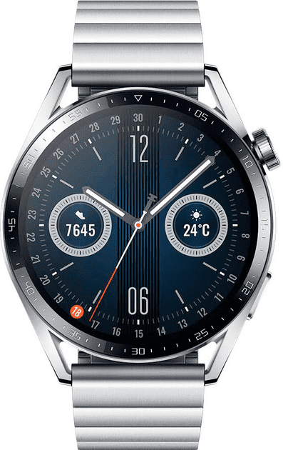 Смарт-годинник HUAWEI Watch GT 3 46mm Stainless Steel (55026957) (Open Box)
