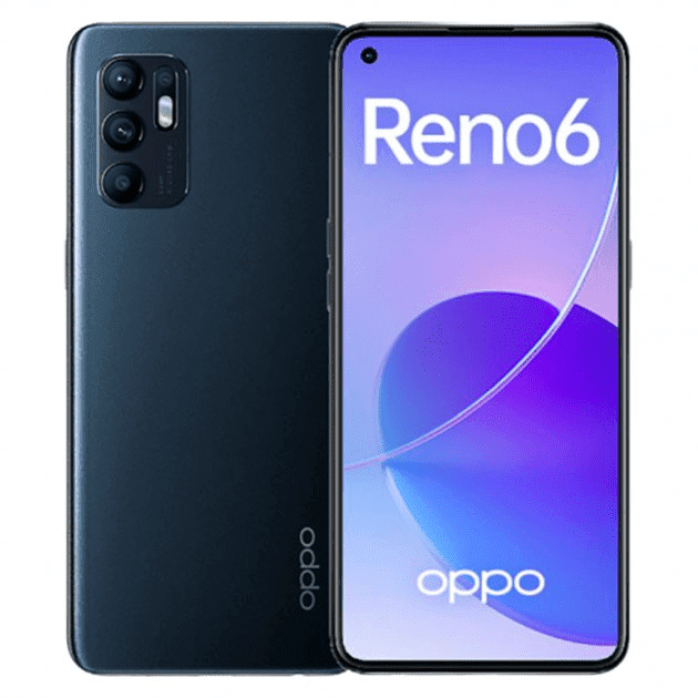 Смартфон OPPO Reno6 5G 8/128GB Stellar Black (Global EU)  Фото №0