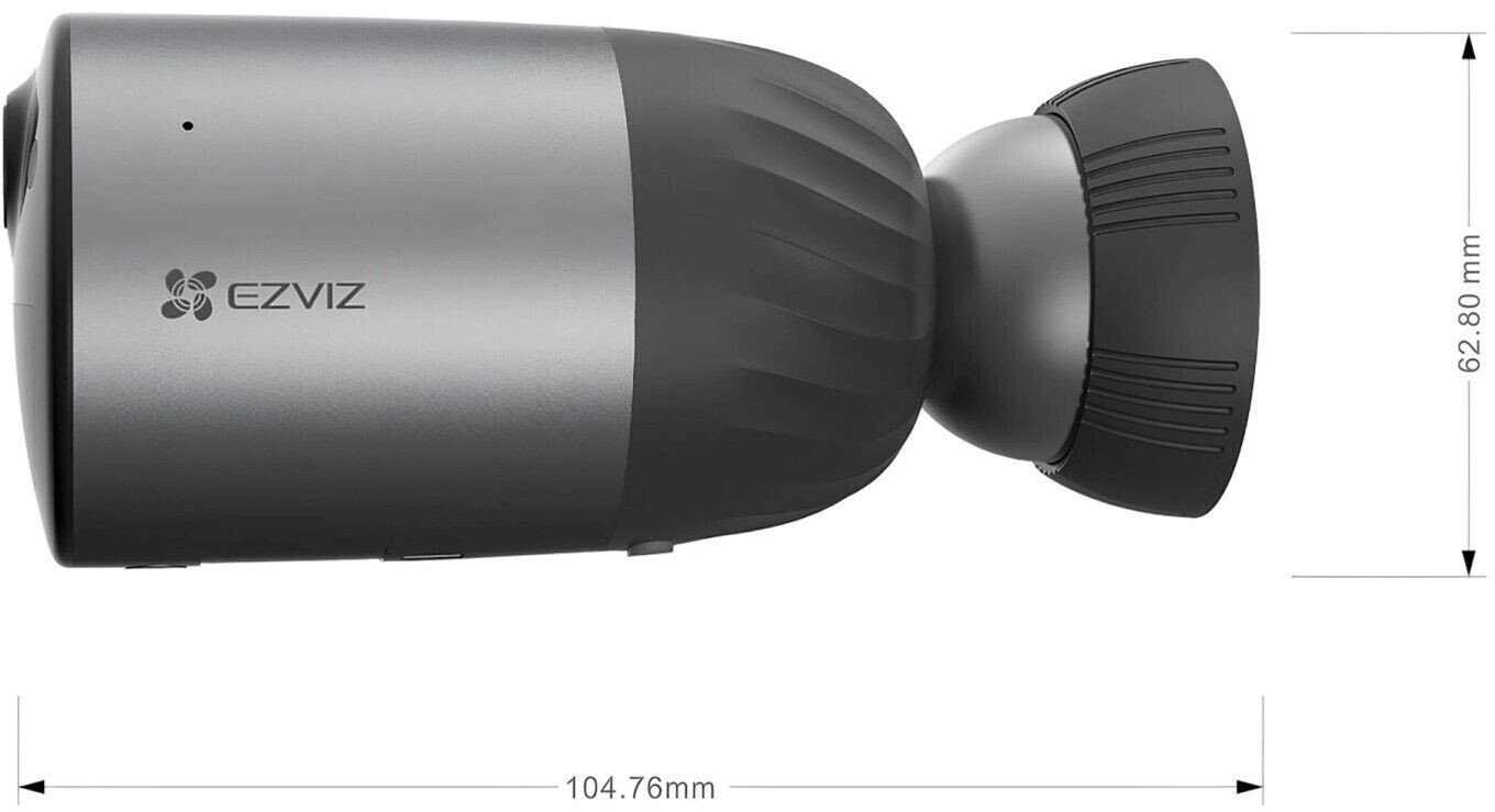IP-камера видеонаблюдения Ezviz Camera and Solar Panel Kit (CS-BC1C/SP)  Фото №0