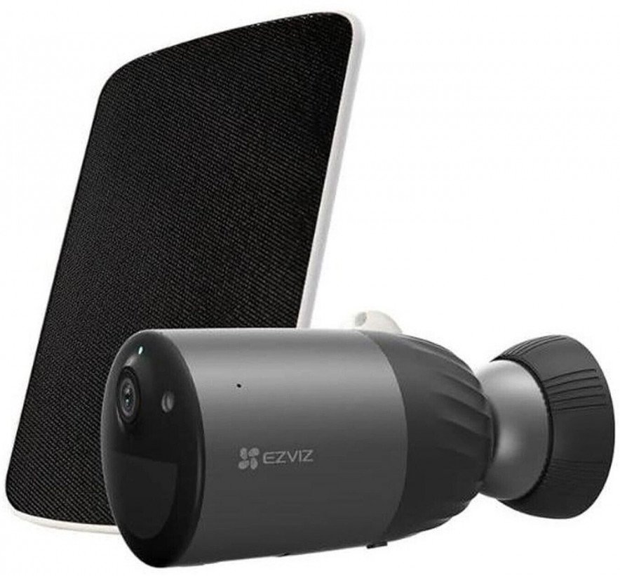IP-камера видеонаблюдения Ezviz Camera and Solar Panel Kit (CS-BC1C/SP)  Фото №1