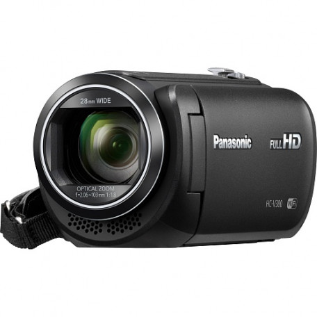 Відеокамера Panasonic HC-V380 Black (HC-V380EE-K)  Фото №1