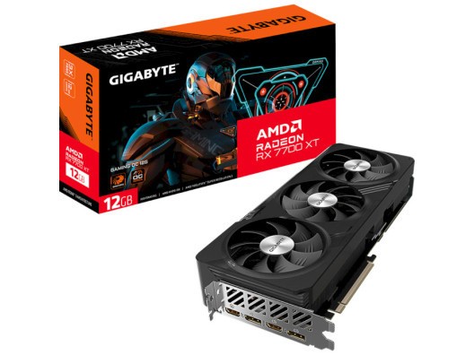 Відеокарта Gigabyte Radeon RX 7700 XT GAMING OC 12G (GV-R77XTGAMING OC-12GD)  Фото №0