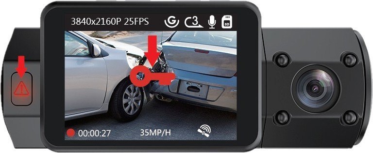 Відеореєстратор Vantrue OnDash N2S  Фото №1