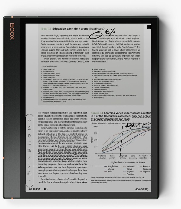 Електронна книга ONYX BOOX Note Air 3 Cosmic Black  Фото №1