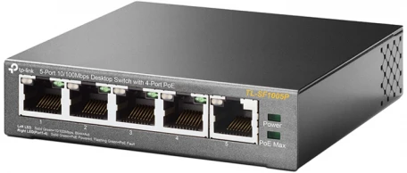 Комутатор некерований TP-Link TL-SF1005P  Фото №1