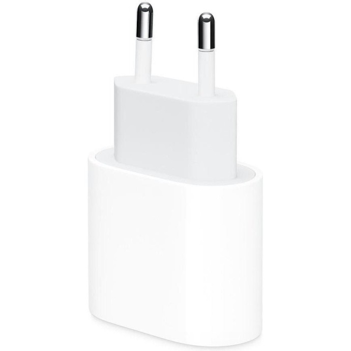 Мережевий зарядний пристрій Apple 20W USB-C White (MHJA3)  Фото №0