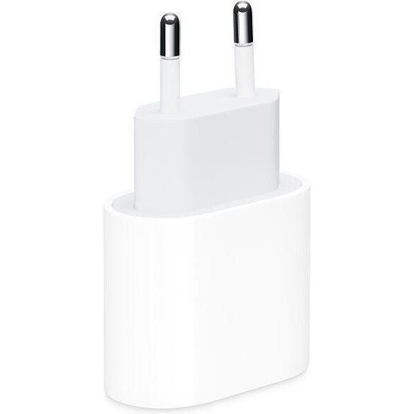 Мережевий зарядний пристрій Apple 20W USB-C White (MHJA3)  Фото №3