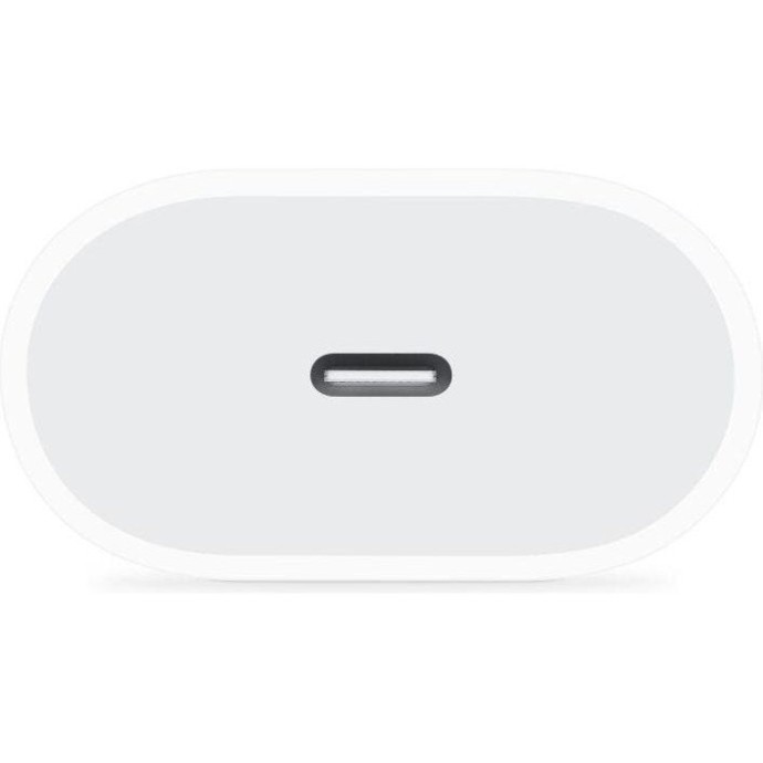 Мережевий зарядний пристрій Apple 20W USB-C White (MHJA3)  Фото №4