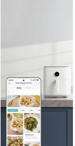 Мультипіч (аерофритюрниця) Xiaomi Mi Smart Air Fryer 6.5L MAF10 White  Фото №4