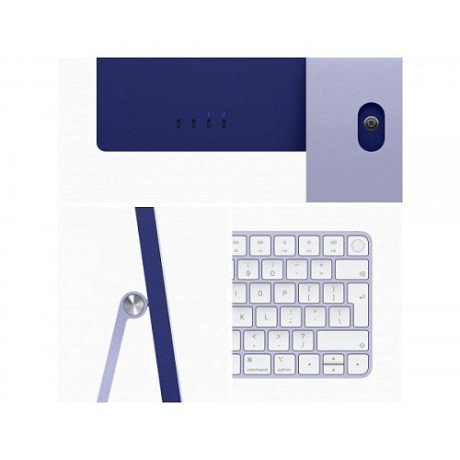 Моноблок Apple iMac 24 M1 Purple 2021 (Z130000NW/Z131000LY)  Фото №2
