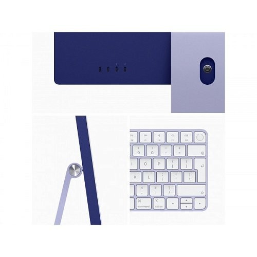 Моноблок Apple iMac 24 M1 Purple 2021 (Z130000NW/Z131000LY)  Фото №2