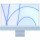 Моноблок Apple iMac 24 M1 Blue 2021 (MGPK3) (Open Box)