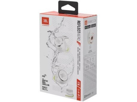 Наушники TWS JBL Reflect Aero White (JBLREFLECTAEROWHT)  Фото №0