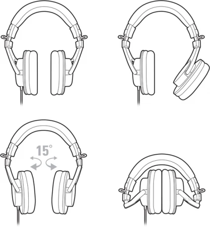 Навушники без мікрофону Audio-Technica ATH-M30X  Фото №3