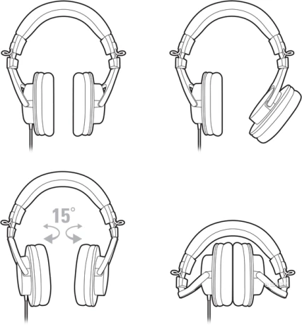Навушники без мікрофону Audio-Technica ATH-M30X  Фото №3