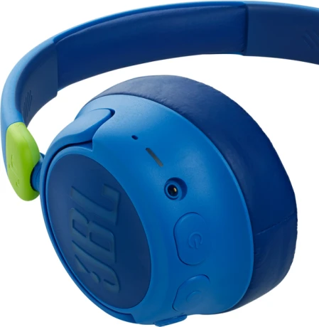 Навушники з мікрофоном JBL JR460NC Blue (JBLJR460NCBLU)  Фото №4