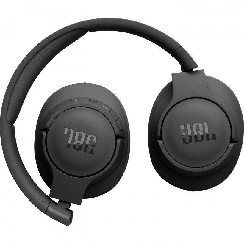 Наушники с микрофоном JBL Tune 720BT Black (JBLT720BTBLK)  Фото №1