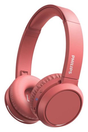 Наушники с микрофоном Philips Wireless Mic Red (TAH4205RD)  Фото №0