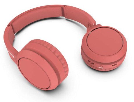 Наушники с микрофоном Philips Wireless Mic Red (TAH4205RD)  Фото №4