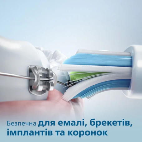 Насадка для електричної зубної щітки Philips Sonicare W2 Optimal White HX6068/12  Фото №5