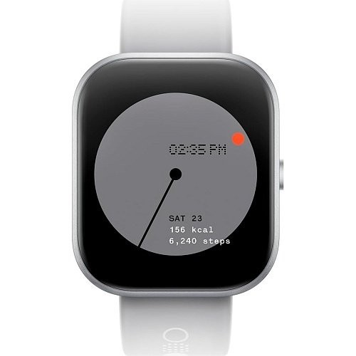 Смарт-годинник CMF by Nothing Watch Pro Silver frame with Light Grey strap  Фото №0