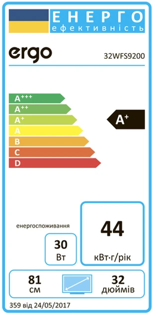 Телевізор ERGO 32WFS9200  Фото №9