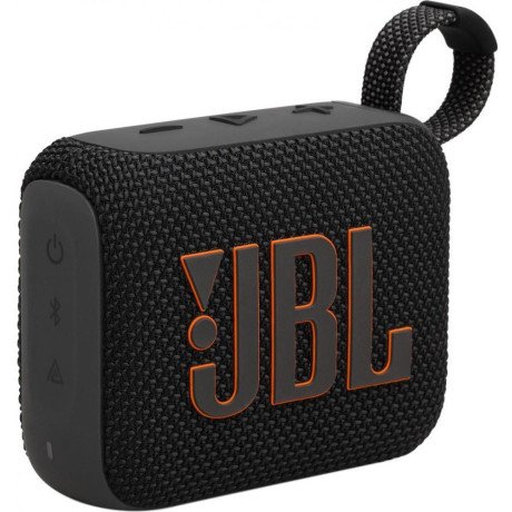 Портативная колонка JBL Go 4 Black (JBLGO4BLK)  Фото №0