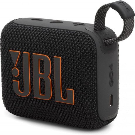Портативная колонка JBL Go 4 Black (JBLGO4BLK)  Фото №1