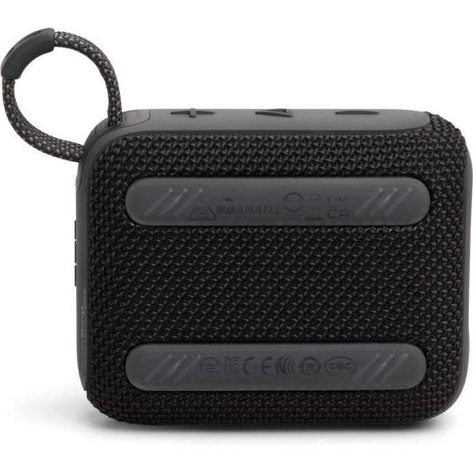 Портативна колонка JBL Go 4 Black (JBLGO4BLK)  Фото №2