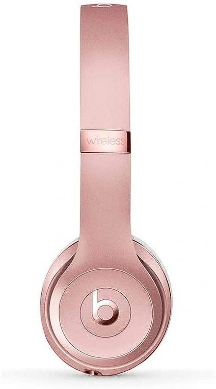 Наушники с микрофоном Beats by Dr. Dre Solo3 Wireless Rose Gold (MX442/MNET2)  Фото №1