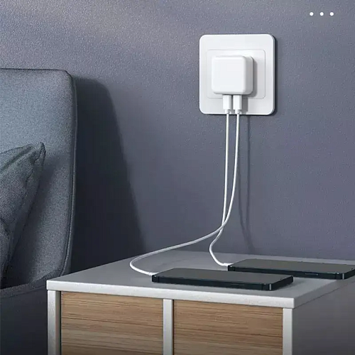 Блок живлення для ноутбука Apple 35W Dual USB-C Port Compact Power Adapter (MNWM3)  Фото №1