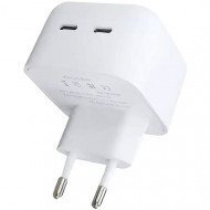 Блок живлення для ноутбука Apple 35W Dual USB-C Port Compact Power Adapter (MNWM3)