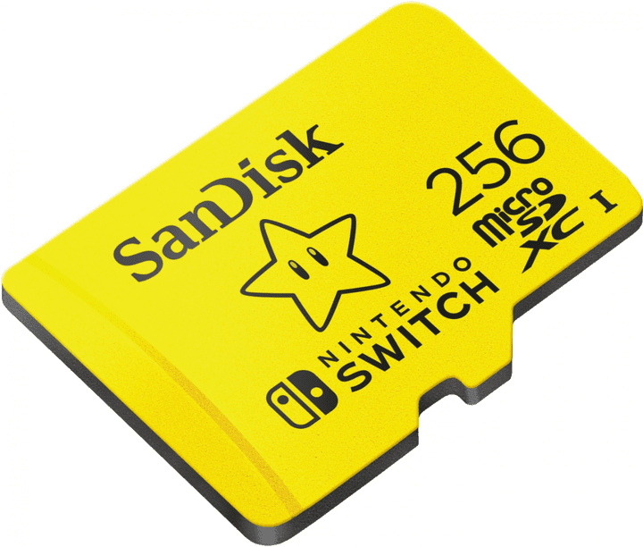 Карта пам&#039;яті SanDisk 256 GB microSDXC for Nintendo Switch SDSQXAO-256G-GNCZN  Фото №0